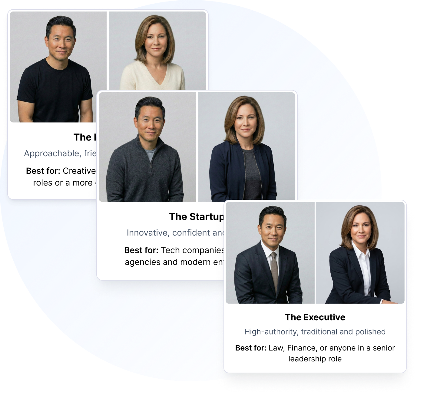Your look, tailored to your industry